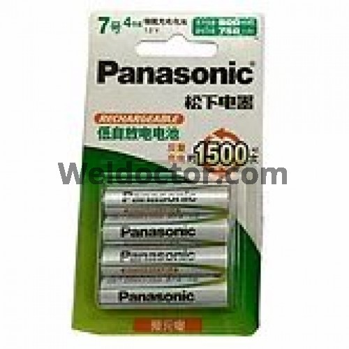  NH12(AAA) Rechargeable Panasonic Battery (4Pcs/card) 800mAH